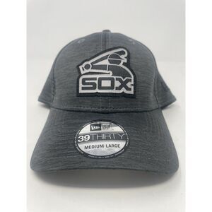 NEW ERA‎ CHICAGO WHITE SOX CLUBHOUSE 39THIRTY HAT GRAY STRETCH FLEX CAP M/L NEW